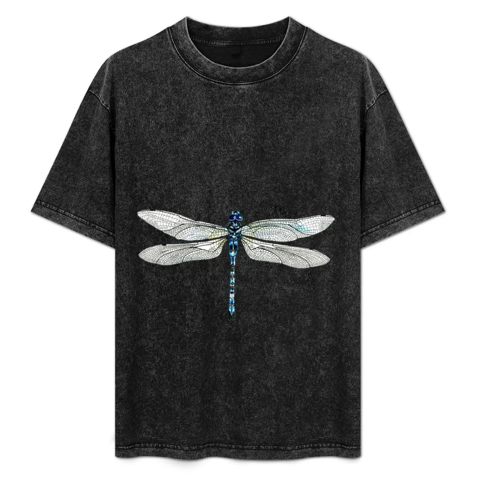 

Dragonfly T-Shirt Big and Tall Crew Neck Tee