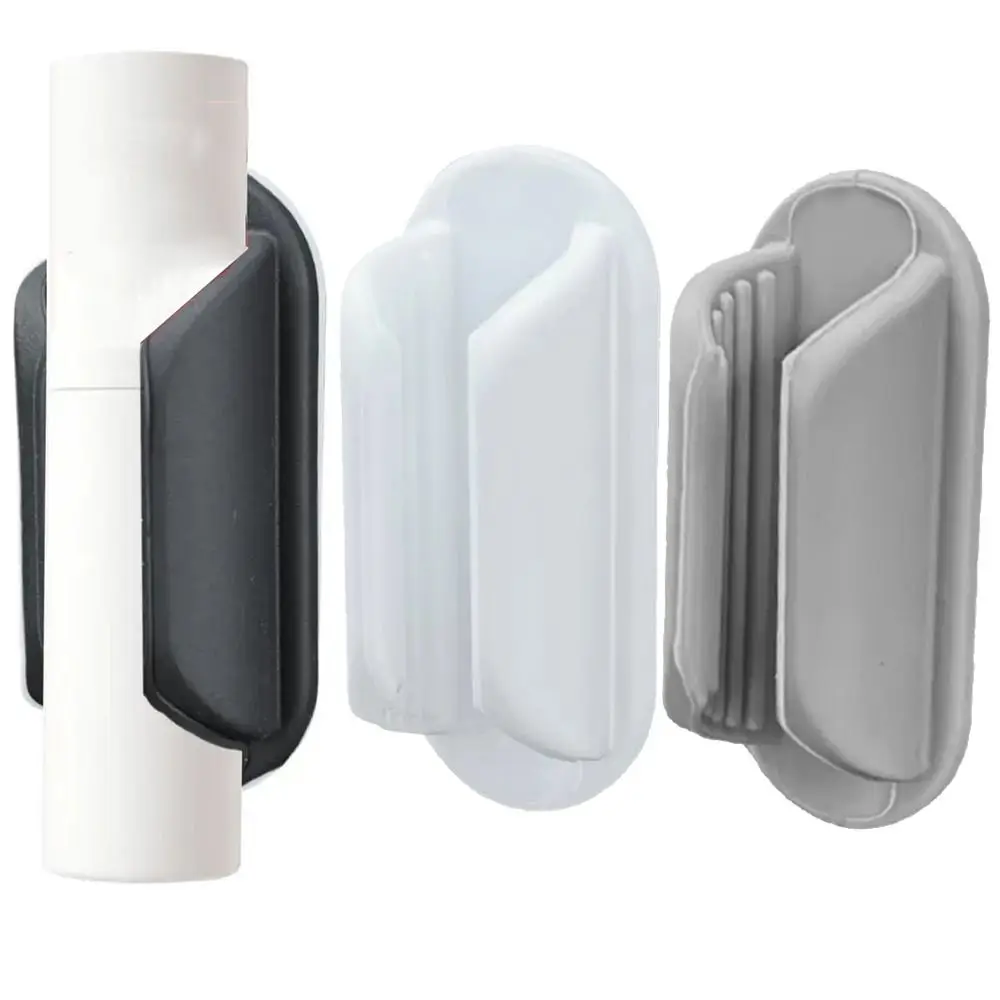 

2Pcs No Melt Car Lip Balm Holder Non-slip Anti-fall Vehicle Lipstick Storage Rack Easy To Install Space Saving