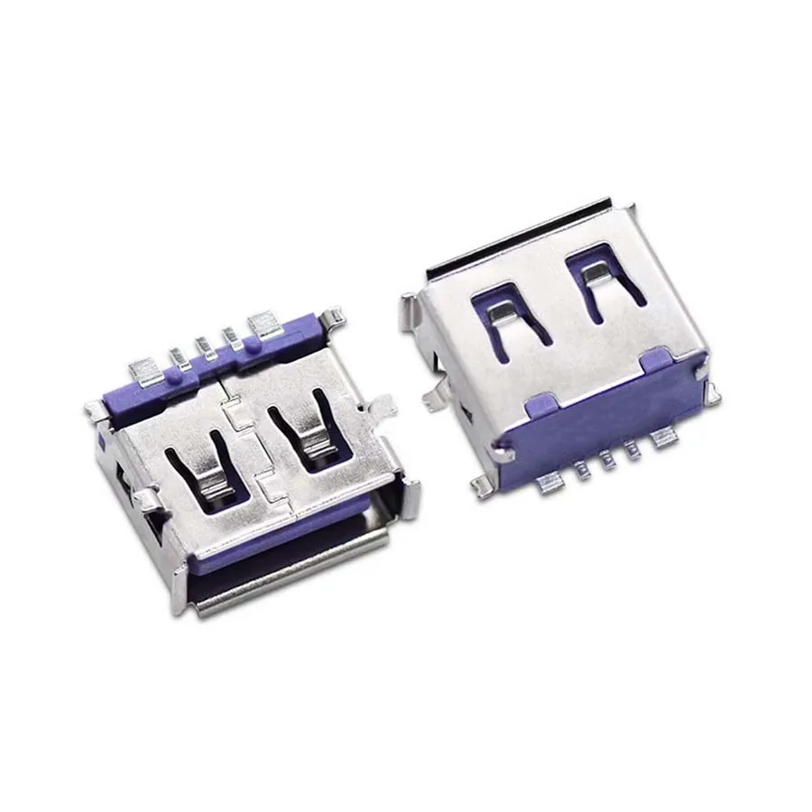 10pcs USB 2.0 5A larger Current Quick Charging Male Plug Connector DIY Repair Cable Parts for Phone Power Bank