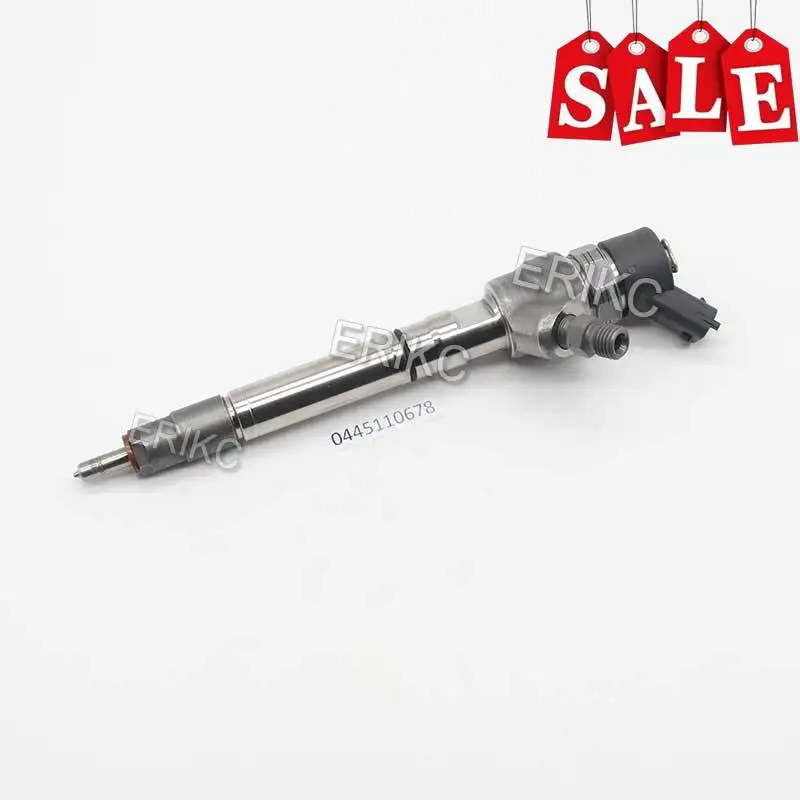 

ERIKC Diesel Common Rail Fuel Injector 0445110678 Auto Repair Kits 0 445 110 678 New Injector 0445 110 678 for BOSCH Injector