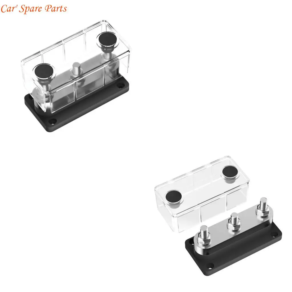 

Y4UA Battery Power Distribution Block Bus Bar Positive Negative 3x 3/8" 600A Terminal