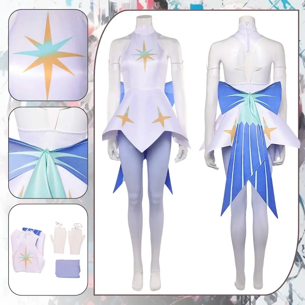 

Knights of Guinevere Cosplay Fantasia Costume Disguise for Adult Women Dresses Pantyhose Gloves Outfits Halloween Carnival Suit