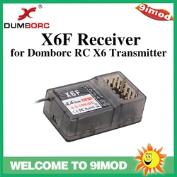 DUMBORC X6F/X6FG 2.4G 6CH Odbiornik systemu sterowania radiowego dla Domborc RC X6 Transmitter RC Car Boat Trans vontter