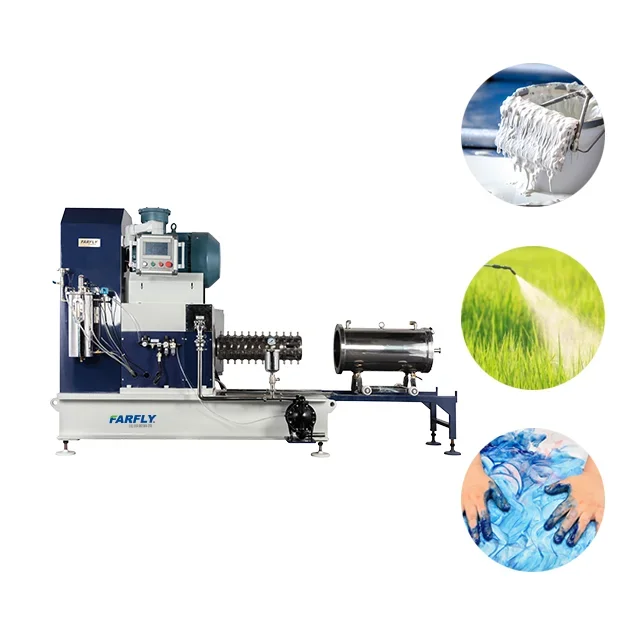 Nano wet grinding machine FDS pin type sand mill Ce certified