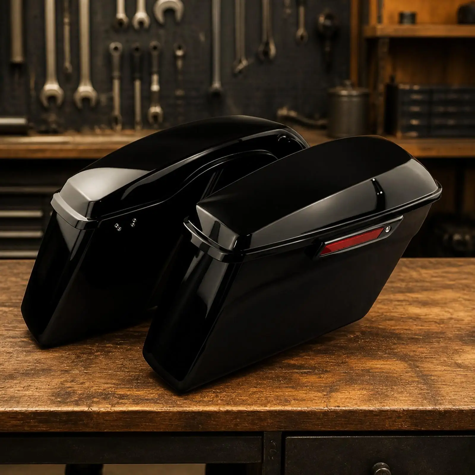 Removable Hard Panniers | Waterproof, Hard Saddlebags, Luggage, for Daily