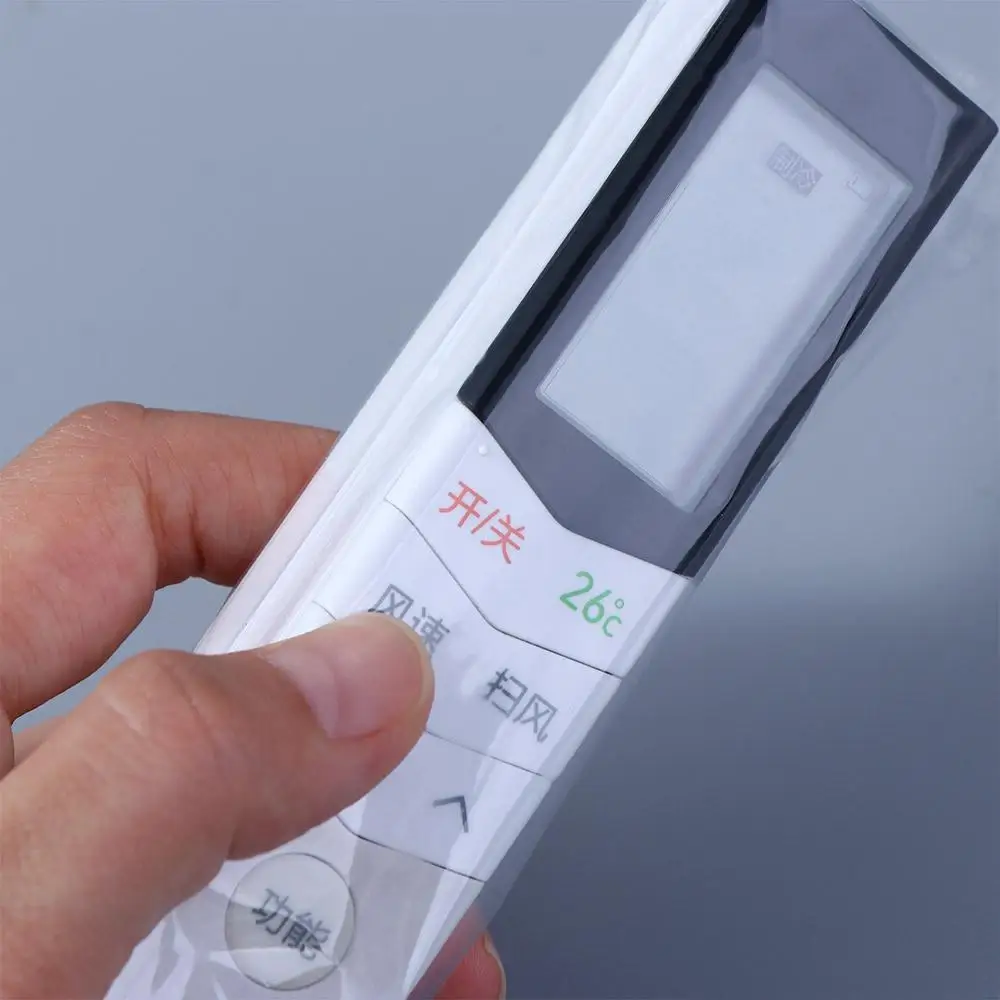 Air Condition Remote Control Protective Waterproof Heat Shrink Film Remote Control Cover Controller Bag Clear Shrink Film