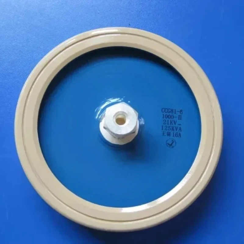 

CCG81-6 1000-II 21KV 125KVA High Frequency High Voltage Ceramic Dielectric Capacitor High Frequency Machine Accessories