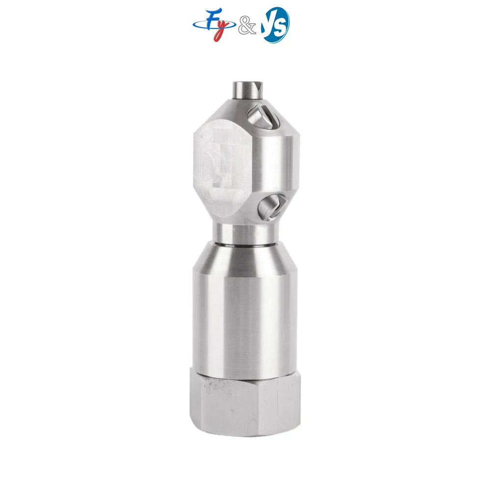 360° Rotary Washing Nozzle Tank Cleaning Spray Nozzle for Barrel Drum Container High Pressure Water Rotating Cleaning Nozzle image 3