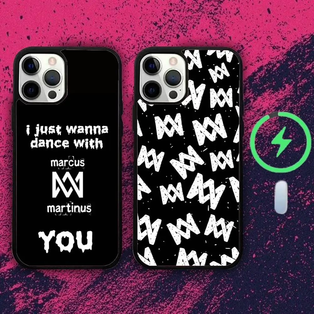 

M-Marcus And M-Martinus Phone Case For iPhone 16e,16,15,14,13,12,11,Plus,Pro,Max,Mini Magsafe Magnetic Wireless Charging