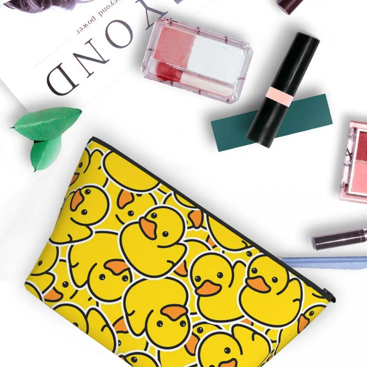 

Желтая классическая резиновая утка, женские косметички, дорожный органайзер для макияжа, сумка для хранения туалетных принадлежностей, Dopp Kit Box