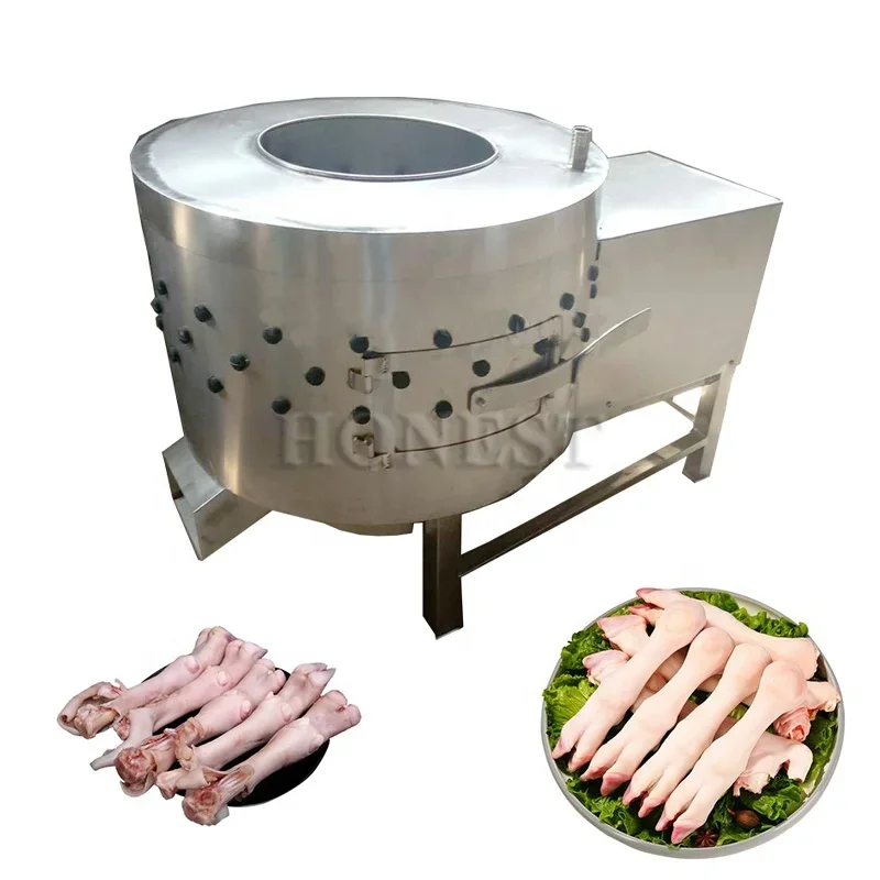 High quality Sheep feet and head dehai machine  / Cow feet and head dehair machine / Cattle head feet dehair machine