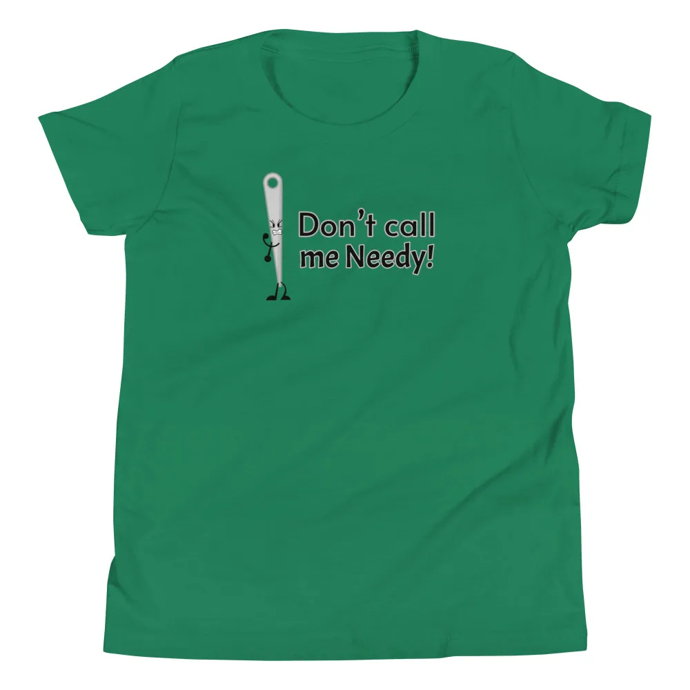 BFDI Battle For Dream Island Needle Youth TShirt Blue, Green, Pink, Red, White