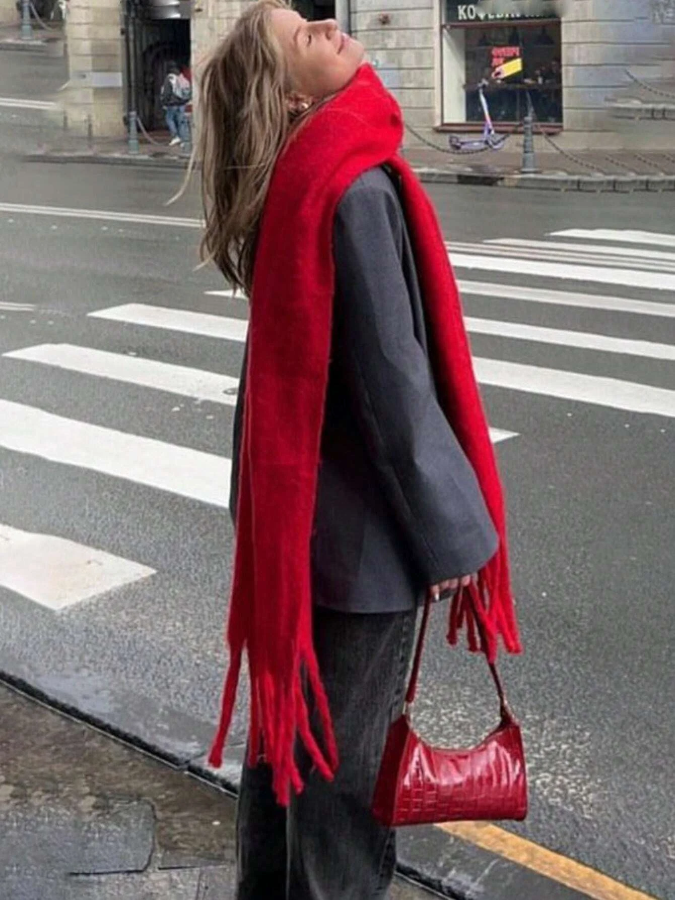 الشتاء وشاح المرأة الفاخرة الخريف الشتاء الكشمير وشاح سميكة الدافئة شال الكلاسيكية شرابات رقيق وشاح بلون شال ناعم