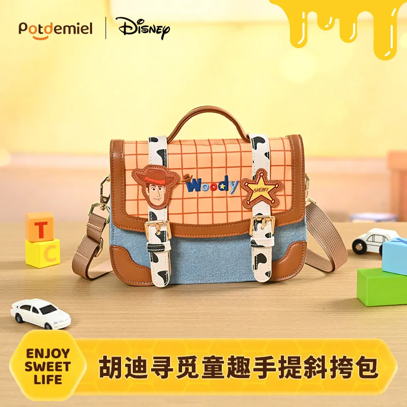 

Disney Potdemiel Toy Story Woody Top Handle Crossbody Square Bag Women's Stylish Casual Daily Shoulder Bag For Daily Commute
