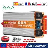 HOULI inverter 12v 220v onda pura 3000W~6000W inversores 12v a 220v onda pura convertidor 12v a 220v transformador 12v a 220v