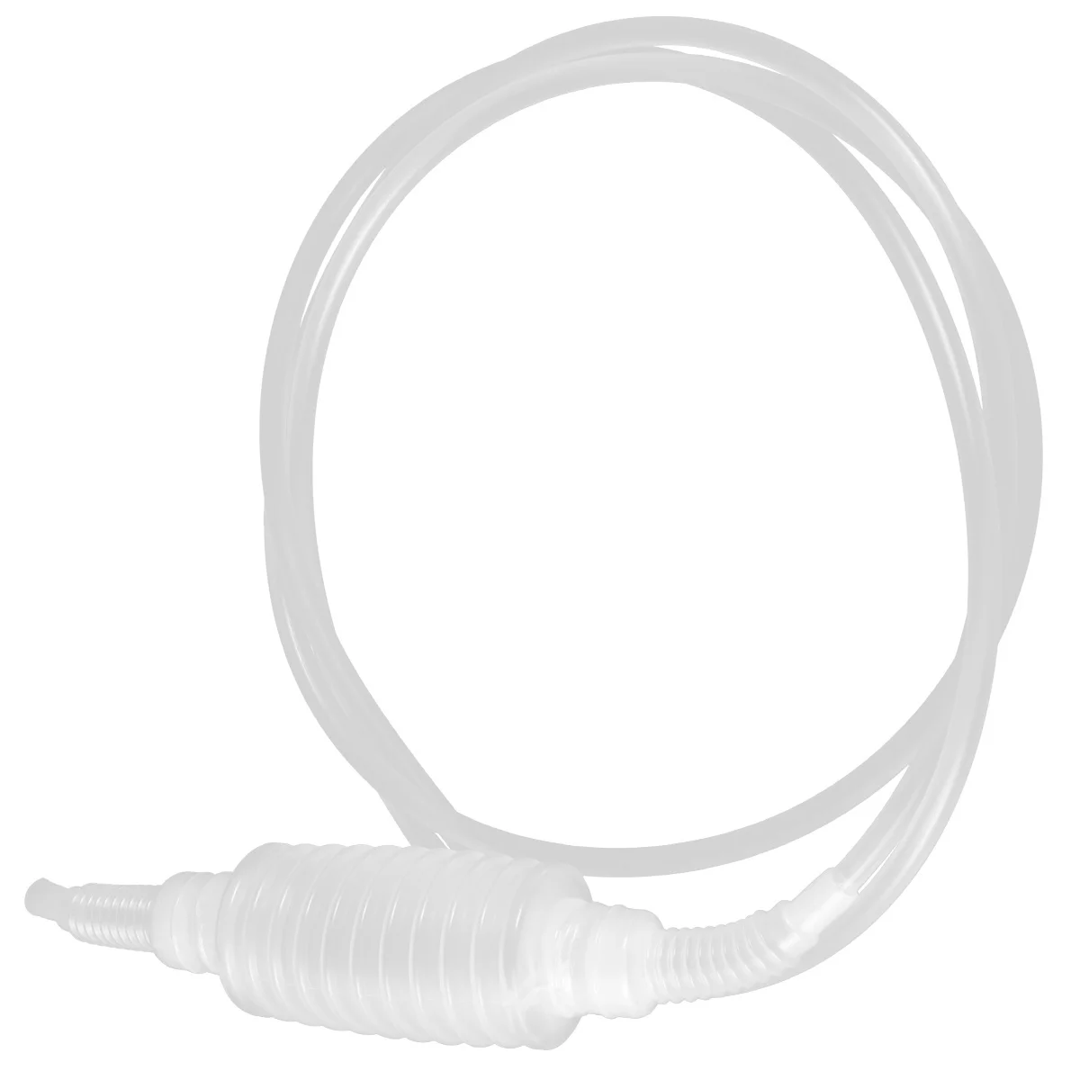 

2Pcs Manual Hand Pump Transparent Rubber Sucker for Oil Water Fuel Transfer Suction Pipe for Vehicles Lawn Mower