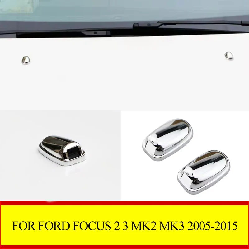 2Pcs/Set Abs Chrome…