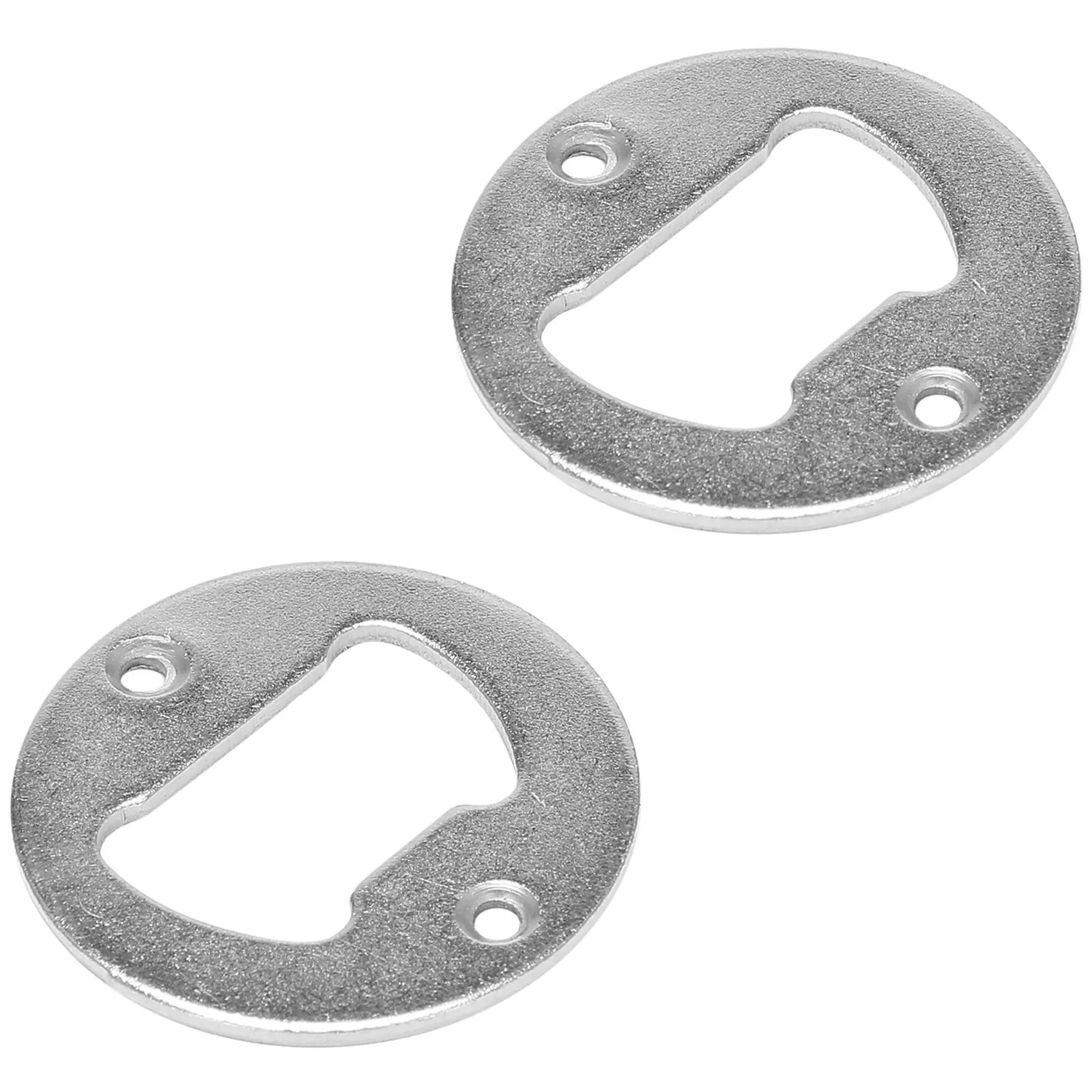 BVBV 50 ชุดที่เปิดขวดใส่,สแตนเลสรอบ DIY ที่เปิดขวดฮาร์ดแวร์ชุดฮาร์ดแวร์อะไหล่พร้อมสกรู