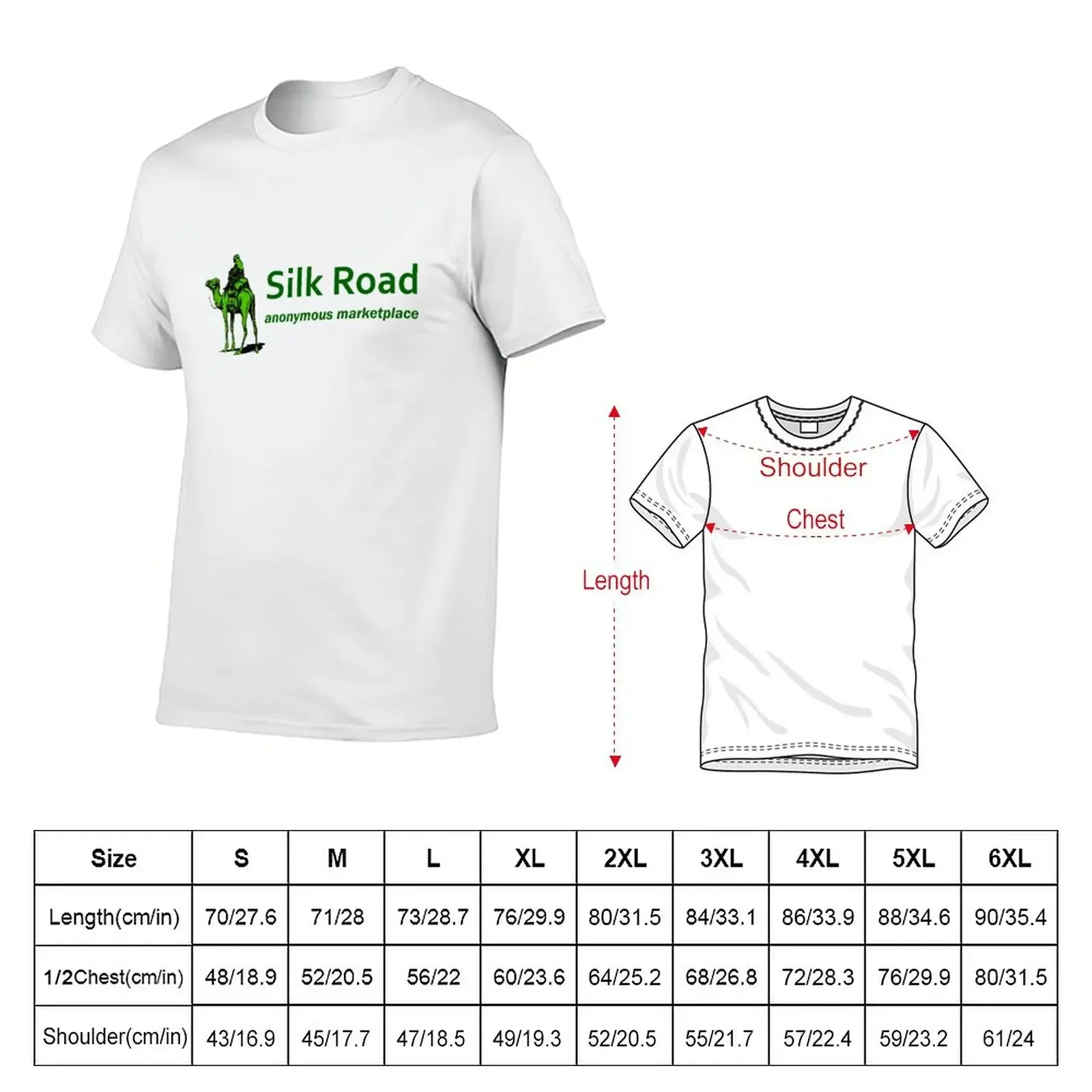 Silk Road Darknet Marketplace v1.0 T-Shirt Short sleeve tee customizeds sublime mens clothes