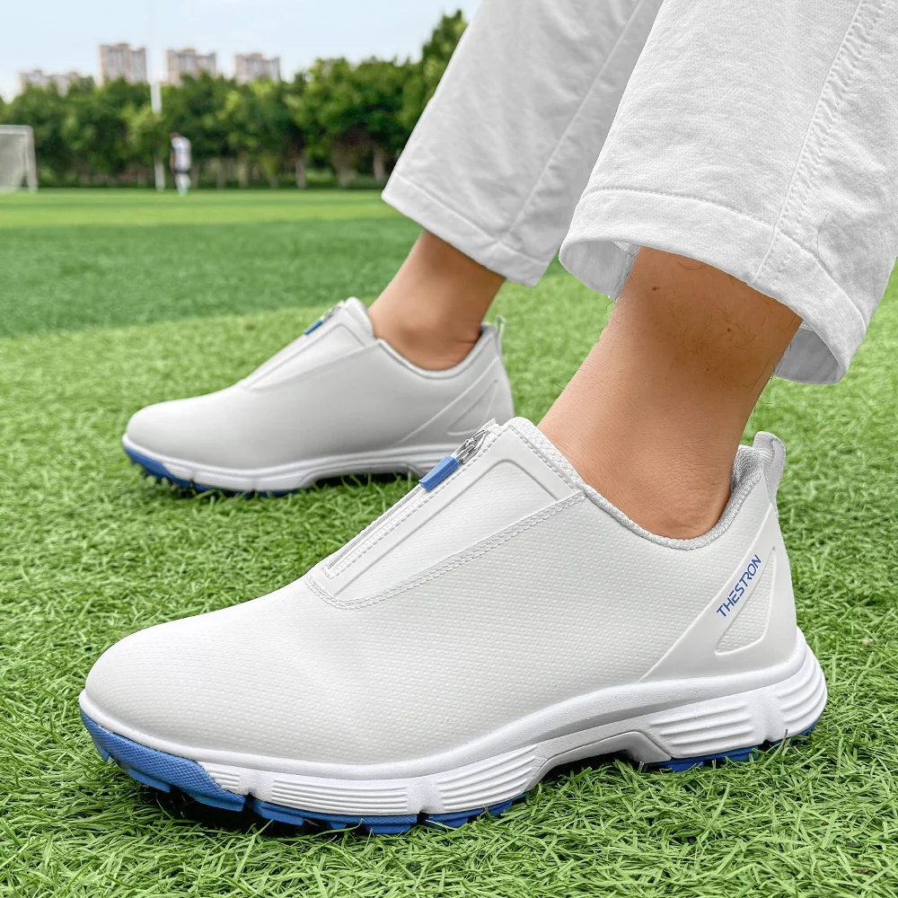 Chaussures de golf coordonnantes pour hommes, baskets d'entraînement professionnelles, confortables, de qualité