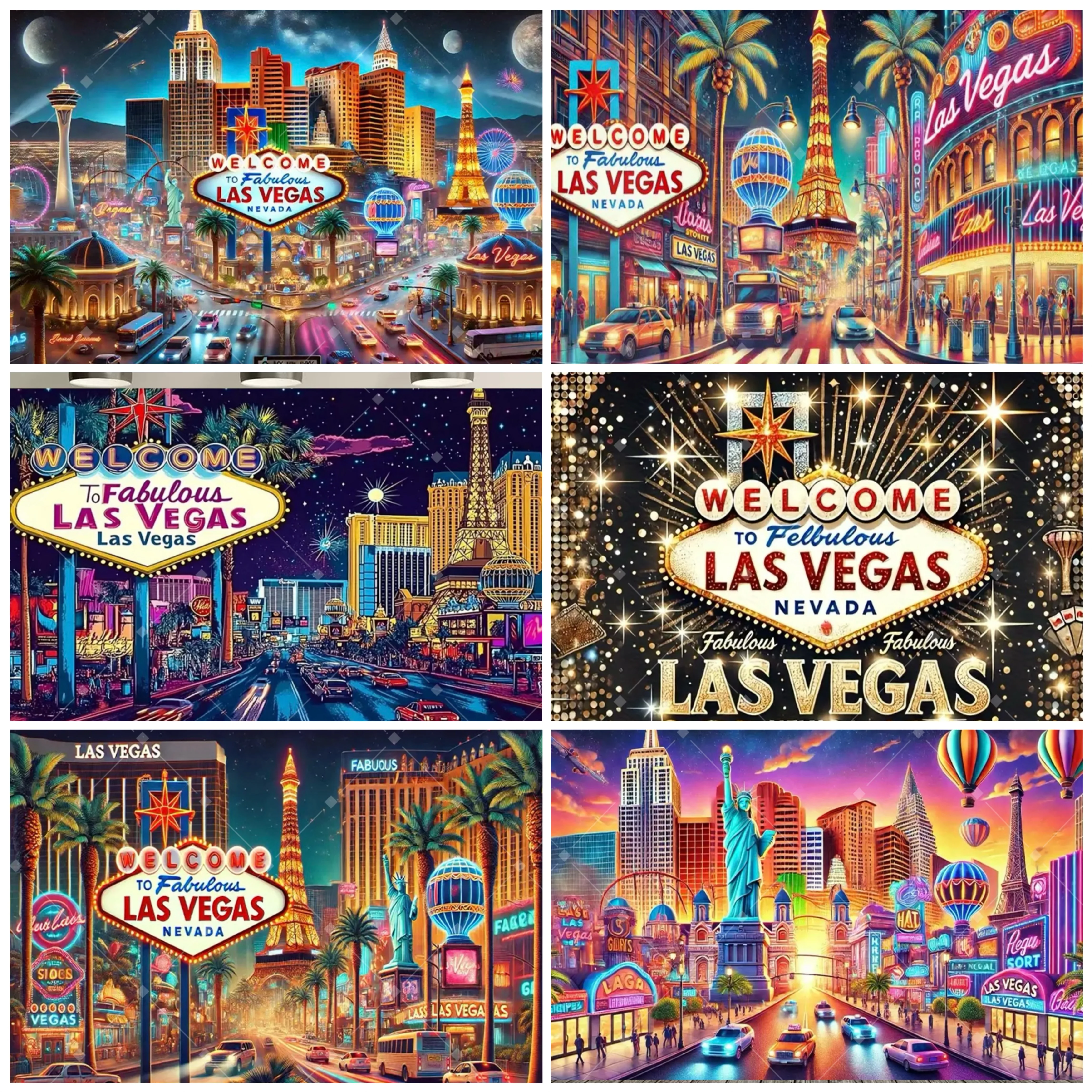 

WELCOME To LAS VAEGAsS Theme Party Decoration Backdrop Casino Night City Night Adult Birthday Party Scene Supplies Decor Banner