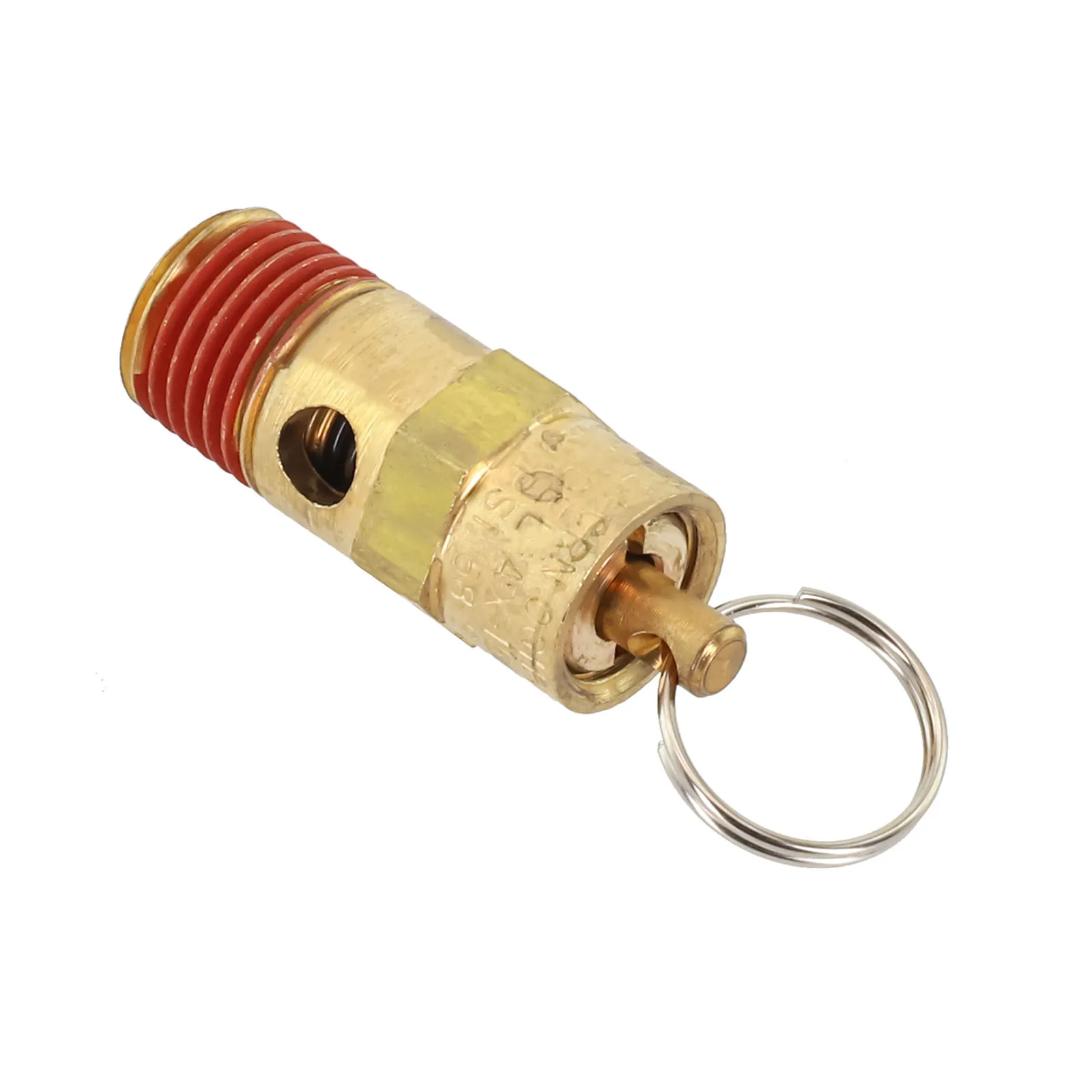 and Efficient Safety Valve for Air Compressors Offers a Secure Connection with a Standardized 1/4 Male NPT Size