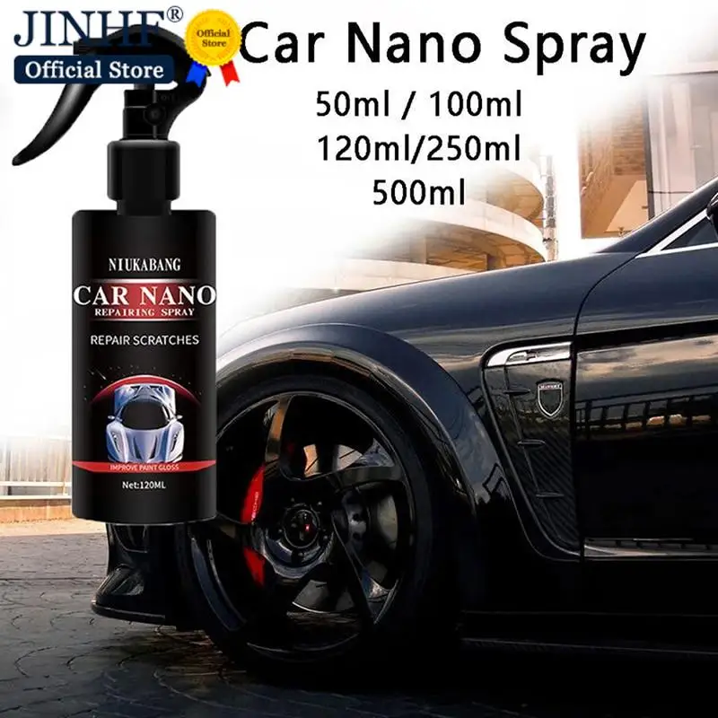 自動車のスクラッチ修理用スプレー,50/100ml,疎水性コーティング,水性アルコール,自動車研磨,アクセサリー