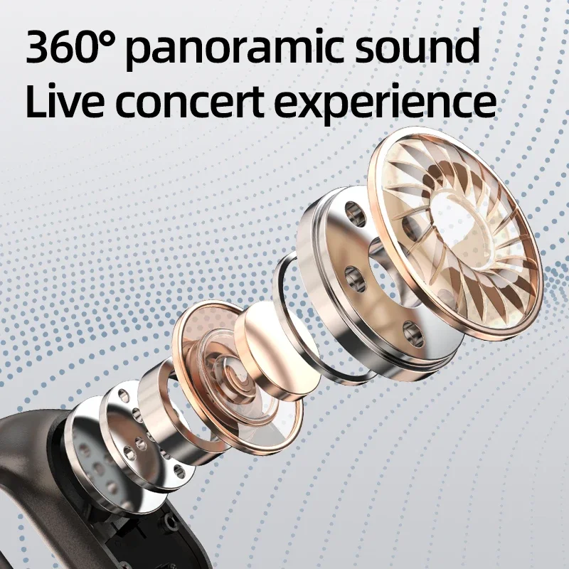 سماعات رأس بلوتوث لاسلكية TWS مع ميكروفون ، سماعات أذن تعمل باللمس ، سماعات أذن رياضية ، ستيريو HiFi ، سماعة رأس للألعاب للهاتف الذكي ، سماعات رأس