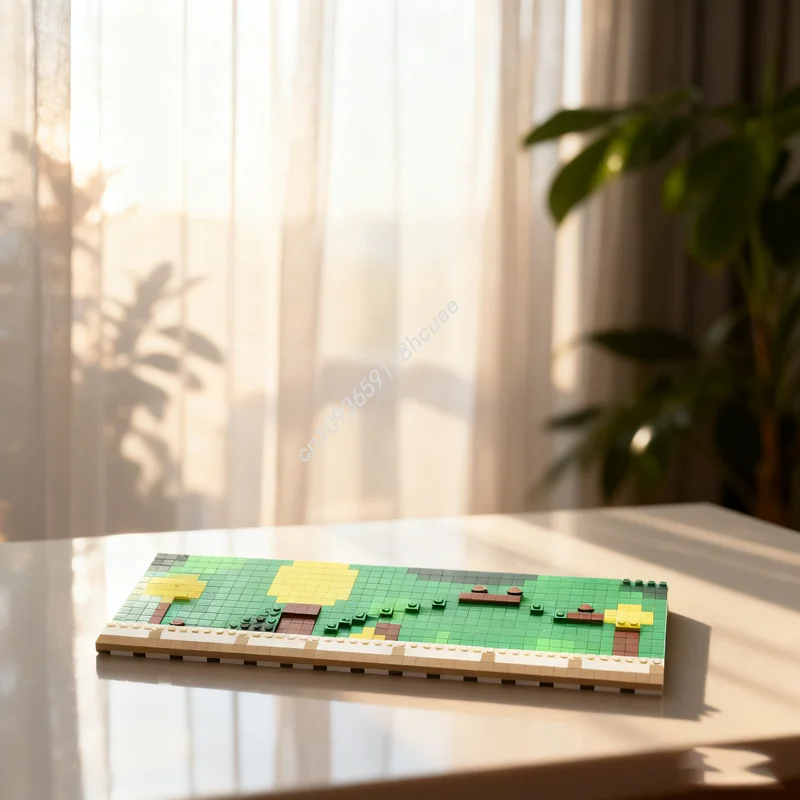 

830 шт. MOC Nes Mod Mariosed Bros Forest Модель Строительные блоки Архитектура Сборка Рождественский подарок Креативная идея Игрушки Образование