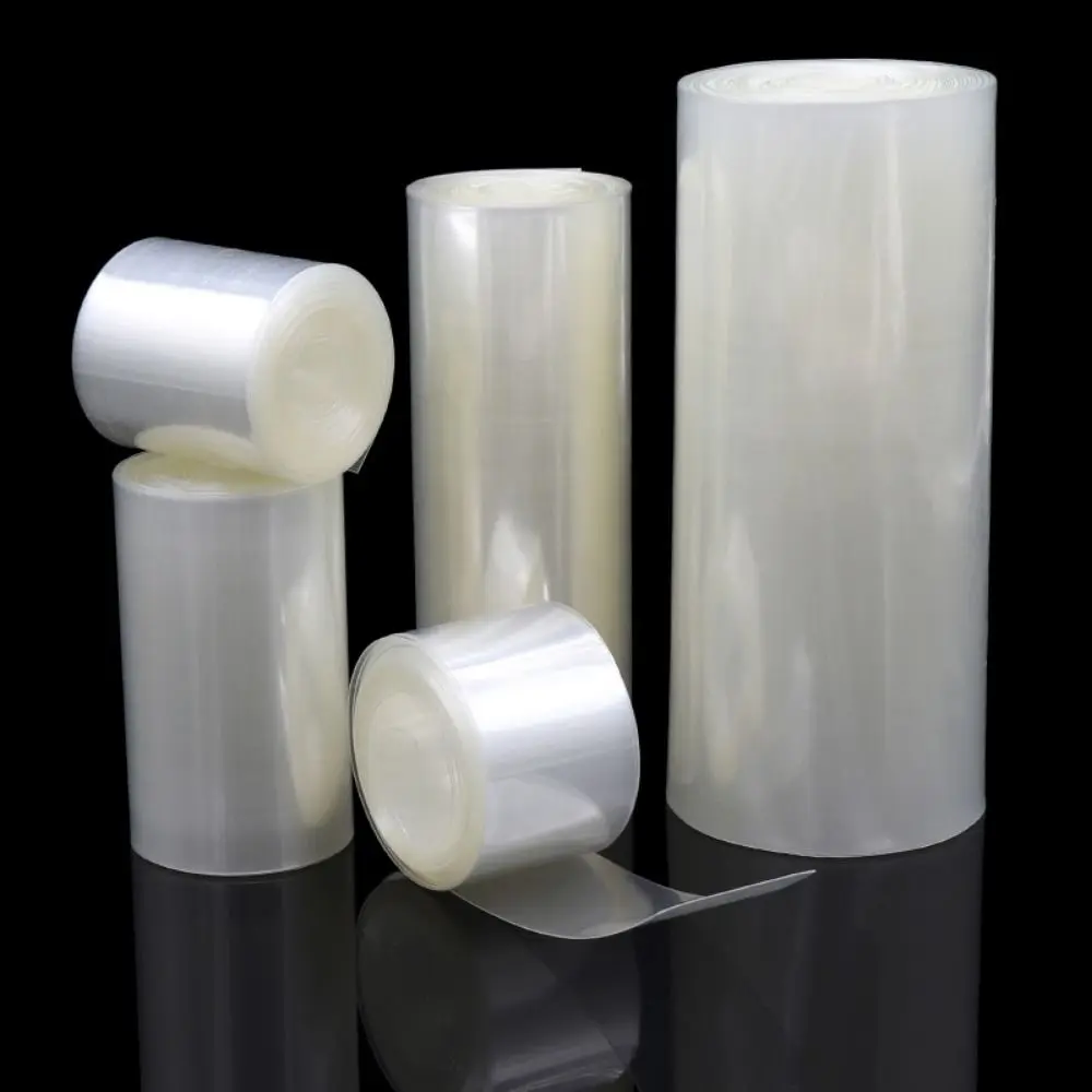 

PVC Clear Heat Shrink Tube Pack For 18650 Lipo Battery 30mm-200mm Width Insulated Film Wrap Shrinkable Lithium Case Cable Sleeve