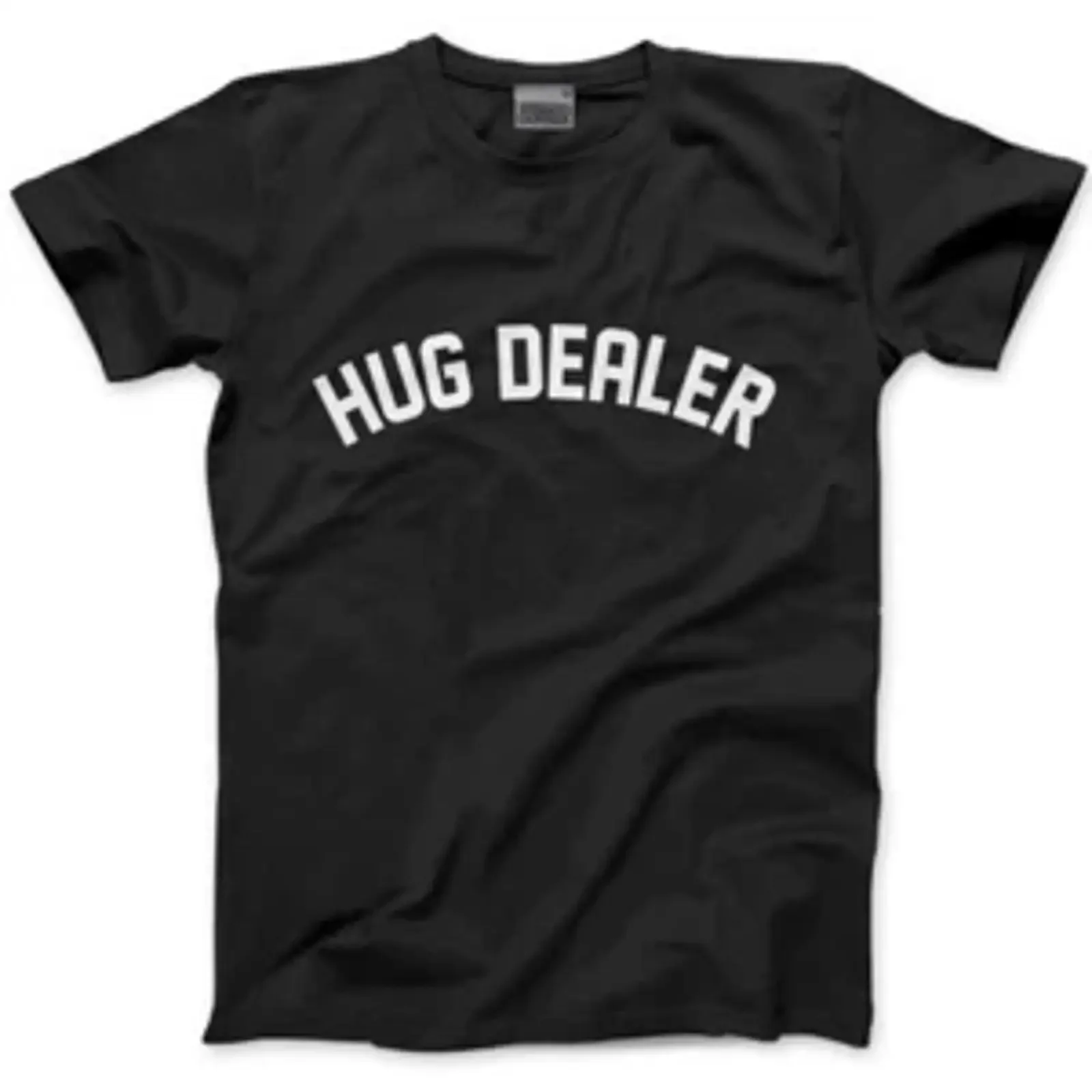 Hug Dealer Hugger Men's T Shirt vintage Washed streetwear Stylish graphic Versatile Breathable Slightly fashion Comfortable