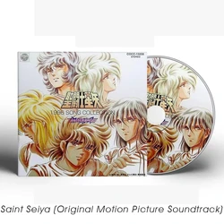 Anime Saint Seiya Music CD Athena Saori Kido 1996 Song Collection OST Album Cosplay Compact Disc Walkman Car Soundtracks Box