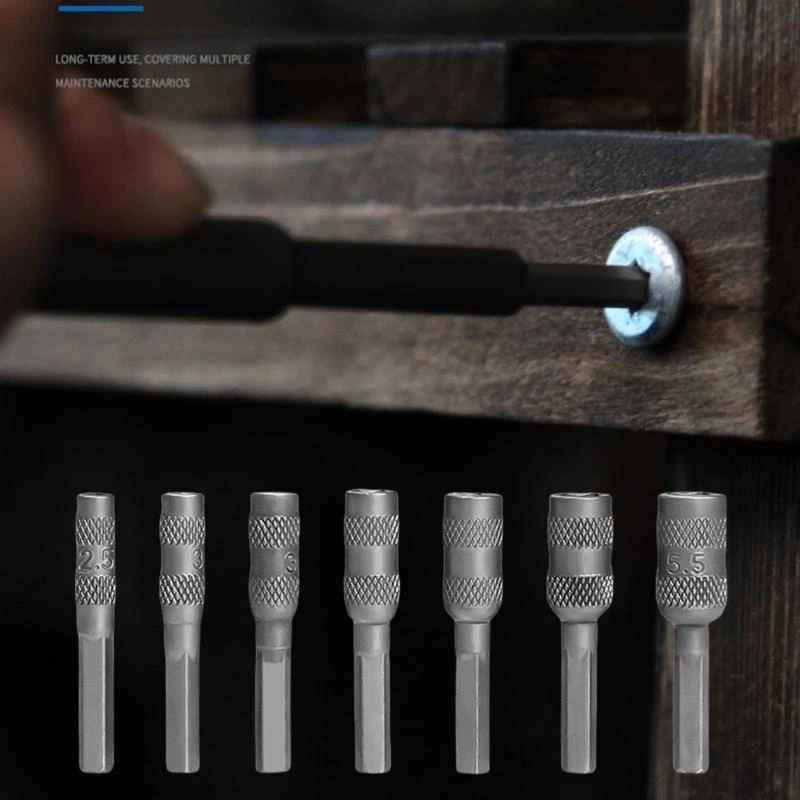 7Pcs Hexagon Socket…