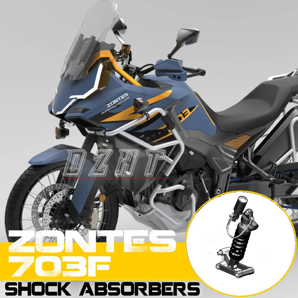 

FOR ZONTES 703F Rally Motorcycle Original Rear Shock Absorber Spring Damping Adjustable Straight Side Rod Parts