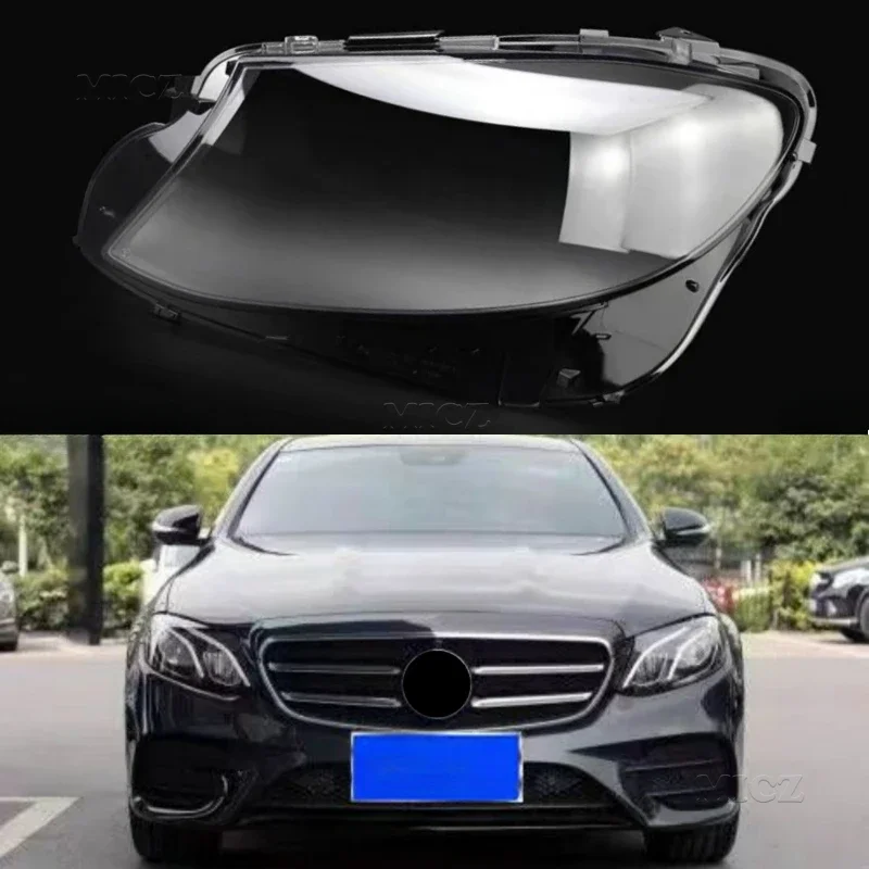 For Mercedes Benz W213 E200L E300L E320L Headlight Cover Lamps Headlamp Shell Lens Replace The Original Lampshade 2016 - 2020