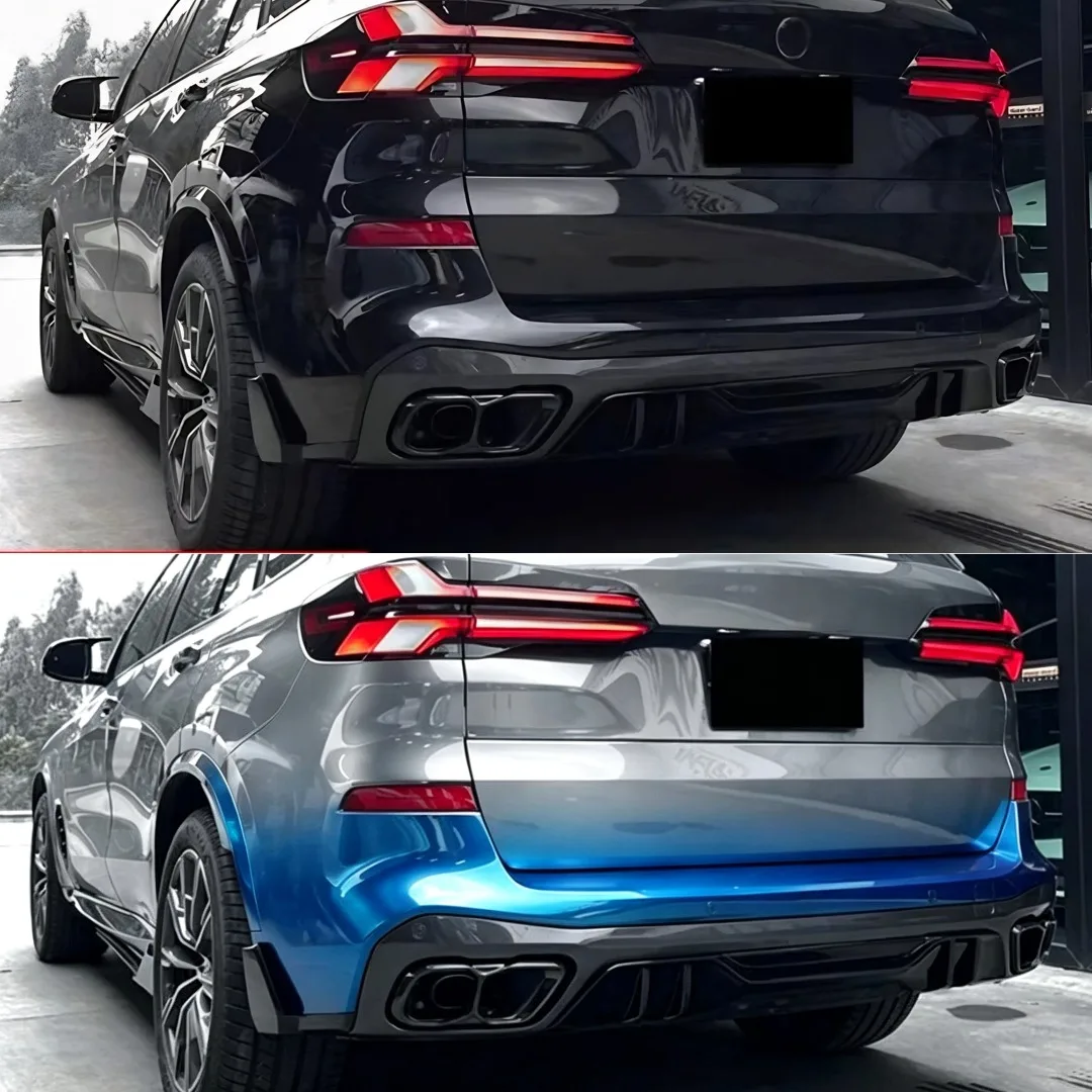 Pour BMW X5 G05 M Sport 2019-2025 – Diffuseur de pare-chocs arrière, lèvre de pare-chocs, séparateur, protection décorative, pièces extérieures, accessoires de tuning