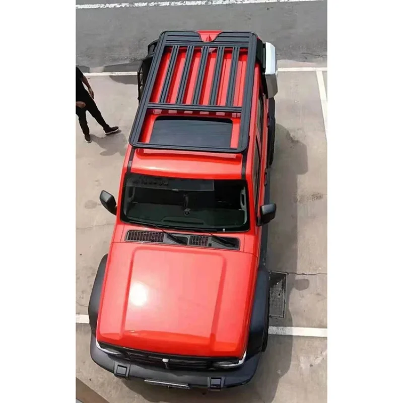 مصنع مخصص Lage الرف الجانب تسلق سلم ظهره سبائك الألومنيوم إطار رف لخزان 300