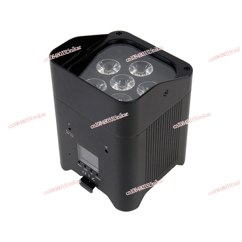 

Комплект из 6 светодиодных беспроводных аккумуляторных фонарей 6-в-1 — управление через приложение/телефон Wi-Fi для освещения сцены