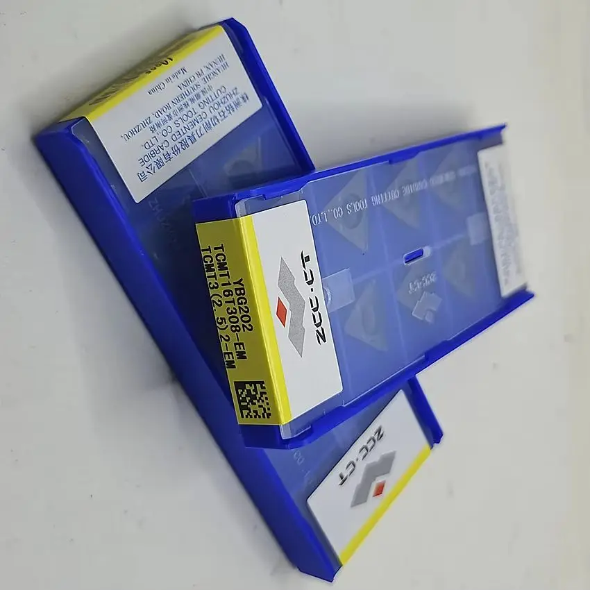 

TCMT16T304-EM YBG202/TCMT16T308-EM YBG202/TCMT16T304-EM YBM153/TCMT16T308-EM YBM253 ZCC.CT Твердосплавные пластины с ЧПУ токарные инструменты