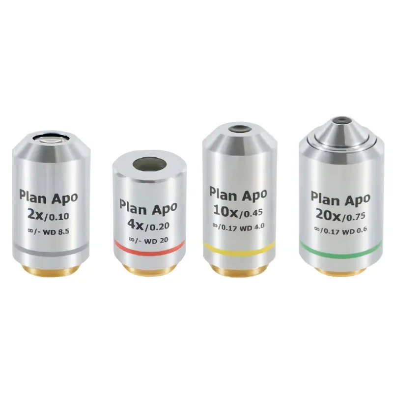 

Высокопроизводительный биологический объектив Plan Apo parfocal, расстояние 60 мм, высокая цифровая диафрагма