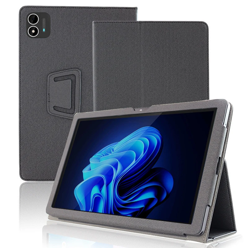 for iTel Pad 1 One 10.1 Inch Cover Flip Foldable Magnetic Leather Stand Full Body Protective Case With Hand Holder