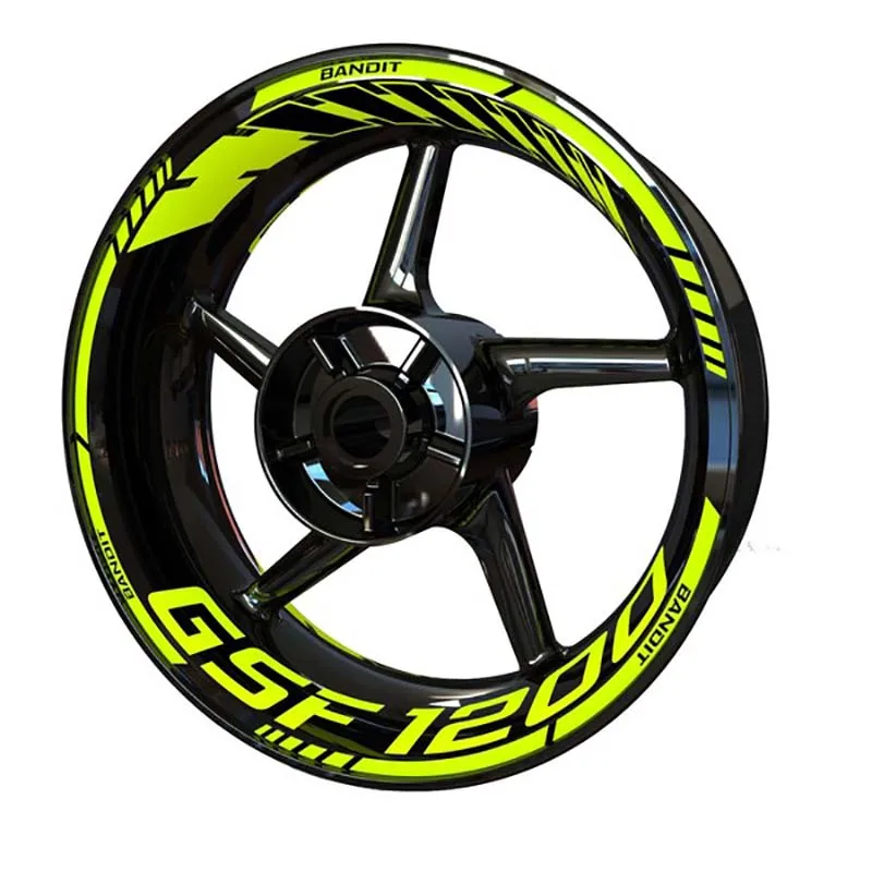 For Suzuki GSF1200 Wheel Sticker Decal GSF 1200 Bandit Logo Set