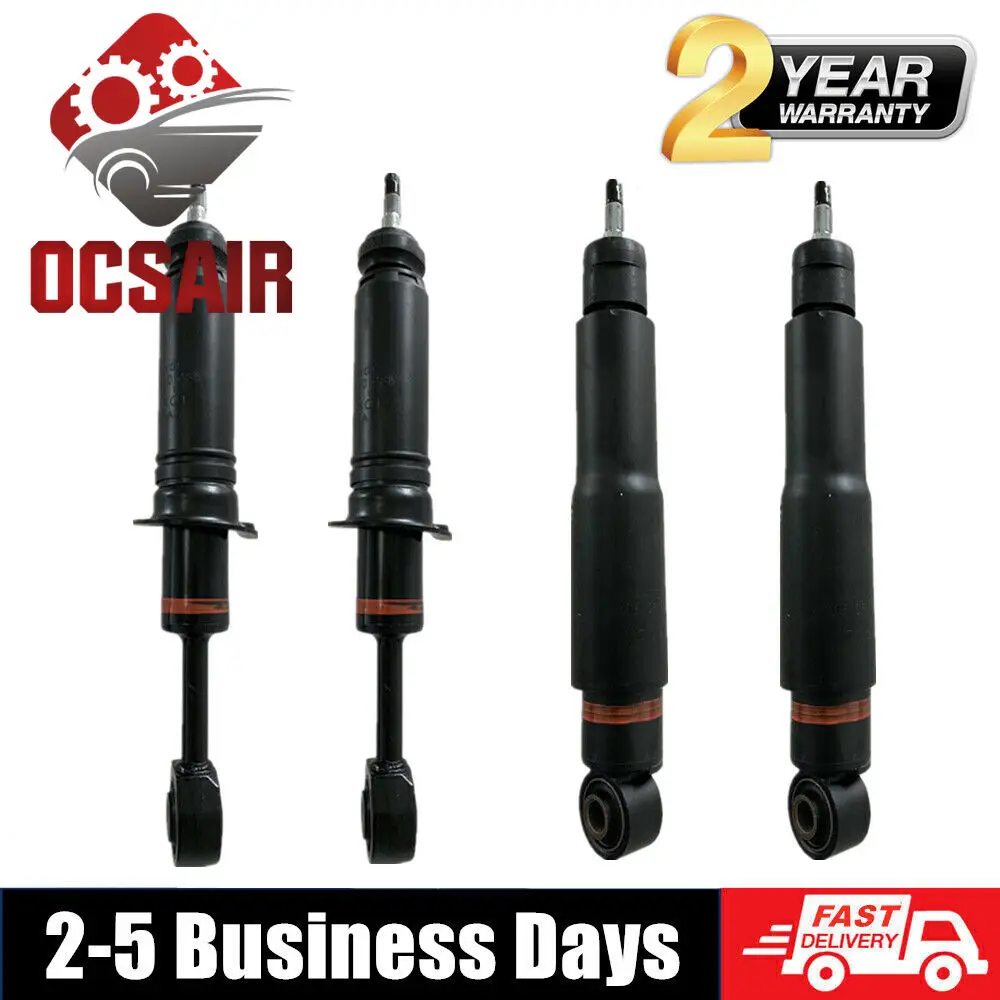 

4pcs Front + Rear Shock Absorbers for Toyota Land Cruiser LC 200 / Lexus LX 570 with Sensor 48530-69415 4853060110 48530-60180