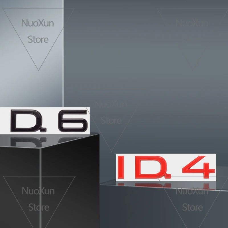 1 قطعة ل ID.3 ID.4 ID.5 ID.6 GTX ID سلسلة EV حروف ملصق سيارة شارة شعار ثلاثية الأبعاد صندوق معدني شعار اكسسوارات الديكور #2