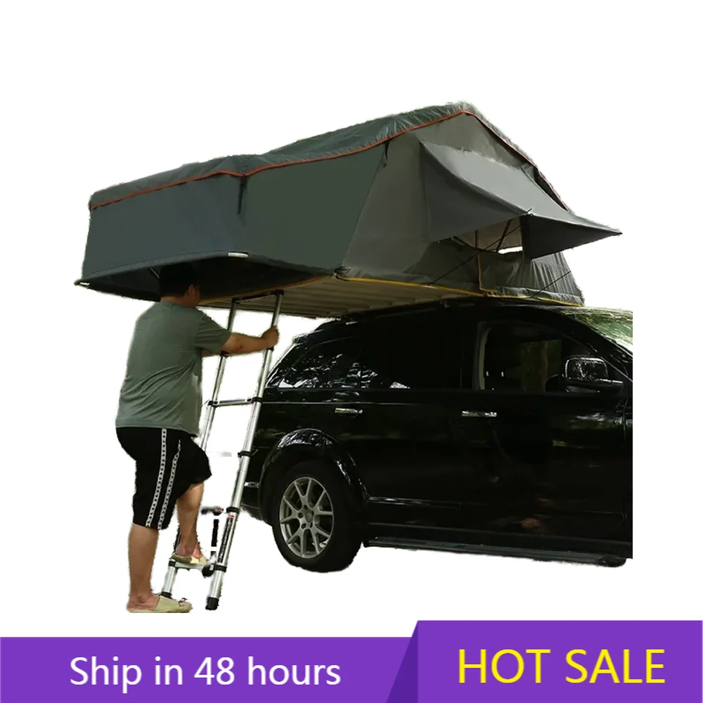 

Fully Automatic Self-Driving Outdoor Camping Roof Top Tent Double Layer Four-Season Extendable Quick-Opening Rainproof 2 Person