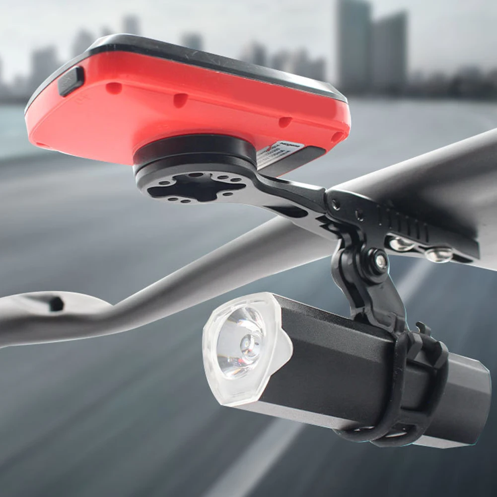 

Bike Integrated Handlebar Computer Mount Adjustable Angle Bicycle Handlebar Computer Holder Aluminum Alloy Bicycle Accessories