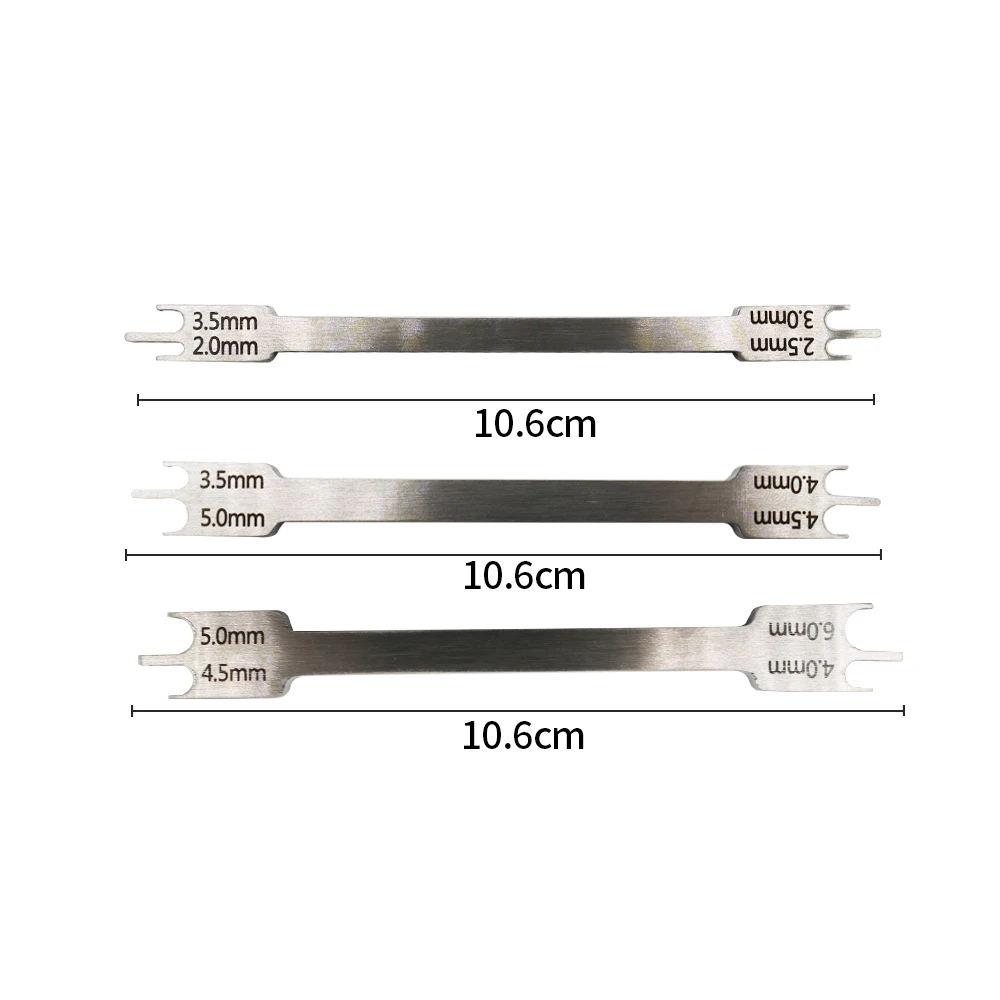 1Pc Dental Orthodontic Bracket Positioner Gauge Stainless Steel Rod Height Bracket Locator