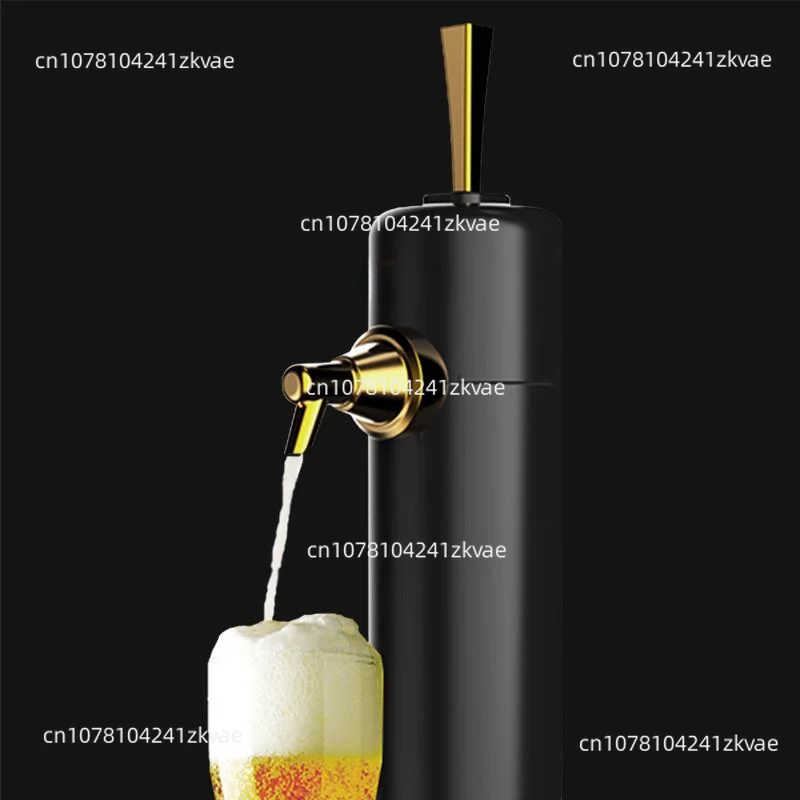 Portable Electric Beer Dispensers Machine Ultrasonic Beer Foam Maker Machine Base Pump Bubbler Maker Beer Foam Separators