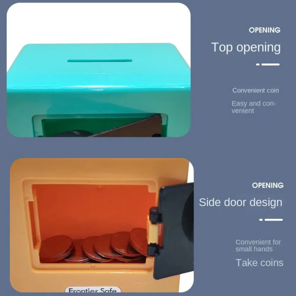 コイン貯金おもちゃ 誕生日プレゼント 自動預金紙幣コード 現金保管ボックス コインバンク 貯金箱 マネーボックス
