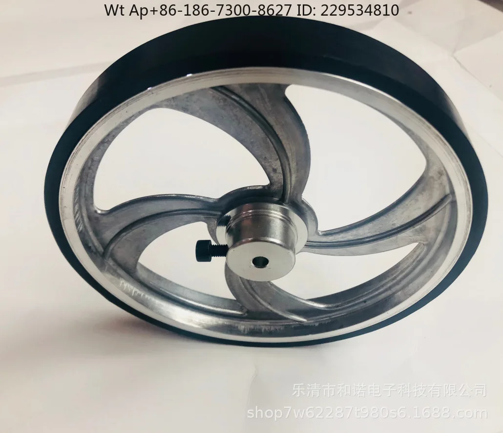 synchronous, row wheel, circumference 500MM rubber meter wheel 6 8 10 non-slip and wear-resistant, no loss of rotation